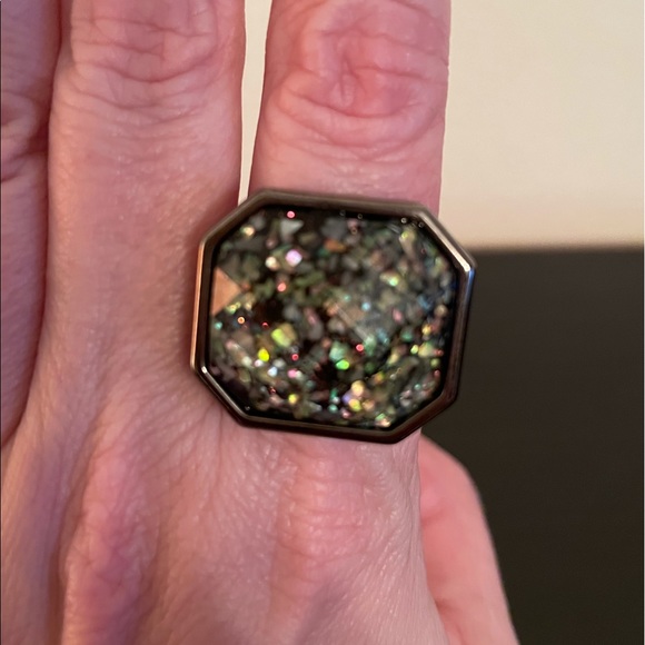 Cocktail Ring silver 8.5 Lia Sophia - Picture 7 of 7